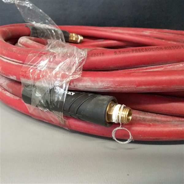 Husky 3/8 in. x 50 ft. Red Rubber Air Hose