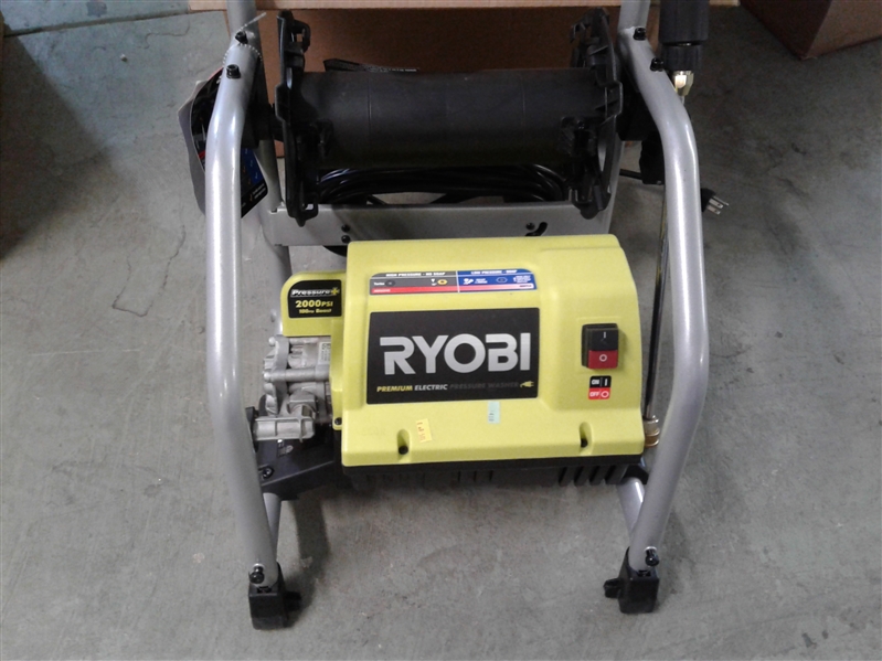 RYOBI 2,000 PSI 1.2 GPM Electric Pressure Washer