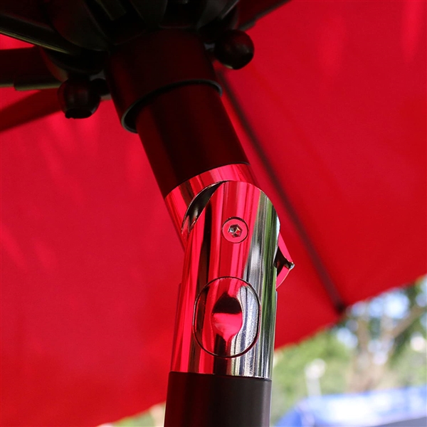 Sunnyglade 9' Patio Umbrella - Red