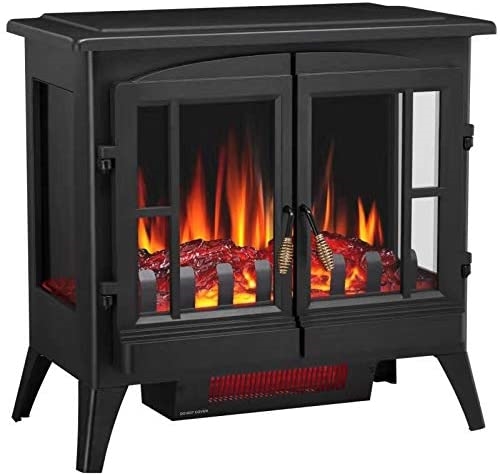 Joy Pebble New Compact Electric Fireplace Heater