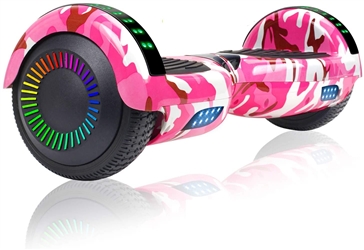 Hoverboard, 6.5" Two-Wheel Self Balancing Scooter Hover Board with LED Lights for Kids and Adults