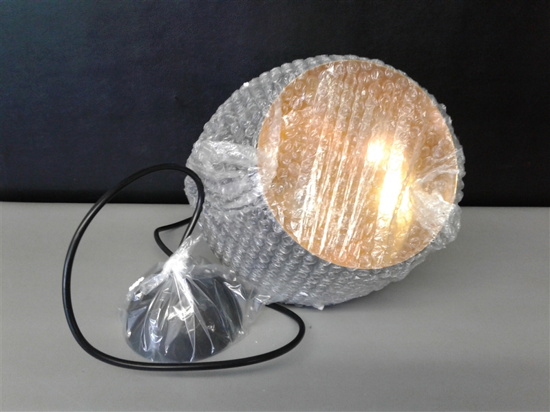 Rivet Industrial Pendant Light with Copper inside