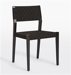 BAYLEY SIDE CHAIR WITH WEBBED SEAT & BACK $299