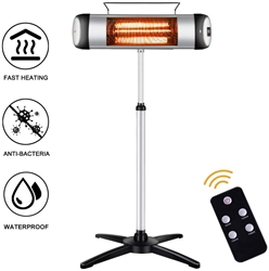 sundate Electric Outdoor Patio Heater with Remote