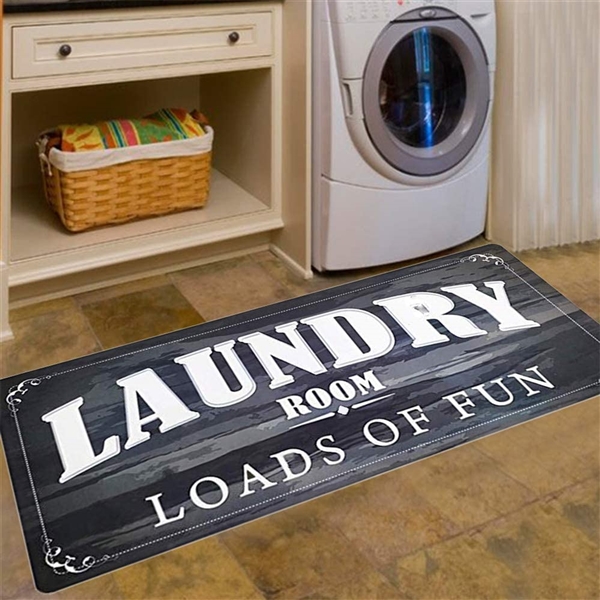 Laundry Room Load of Fun Rug Floor Mat 20x48