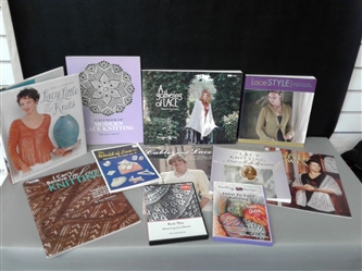Lace Knitting: Books & DVDs Proceeds Donated to Hospice