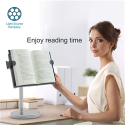  LS Hands Free Book Stand Flexible Folding Document Holder 