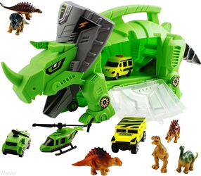 WolVol Perfect Dinosaur Storage Carrier for Your Dinosaurs and Cars