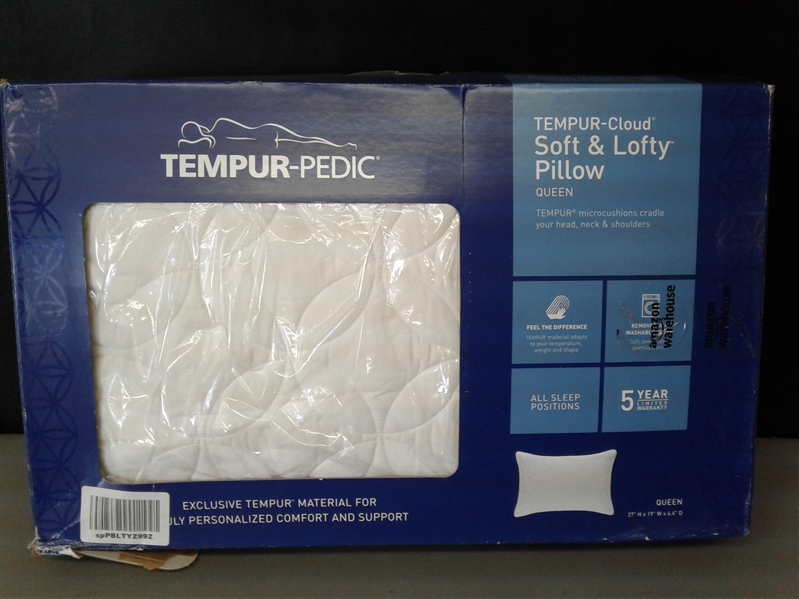 Tempur-Pedic TEMPUR-Cloud Soft & Conforming Pillow, Queen