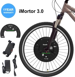  KEEDOX iMortor 3.0 Wireless Electric Bike Front Wheel Conversion Kit