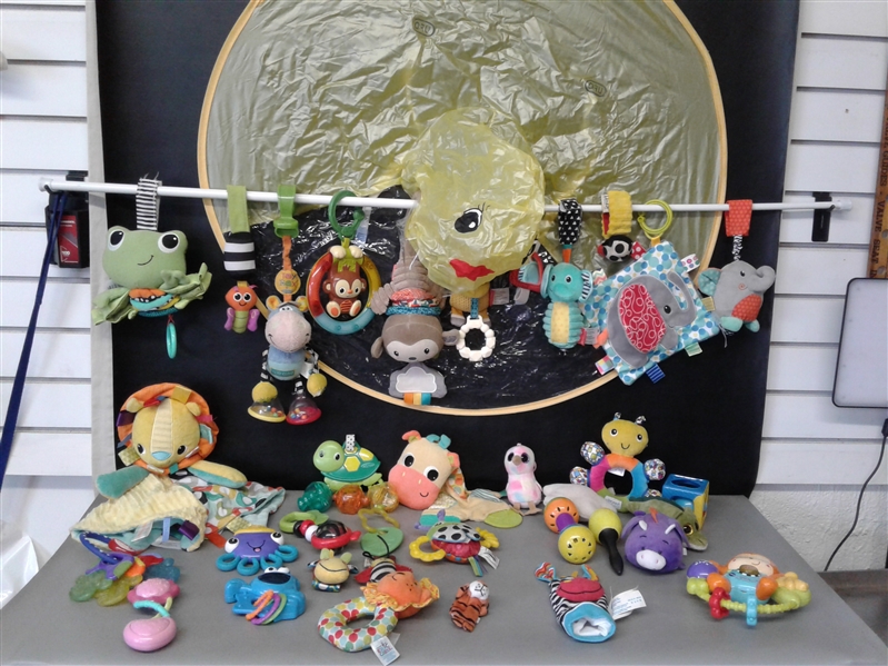 UFO Ducky Handsfree Raincoat and 30+ Baby Toys