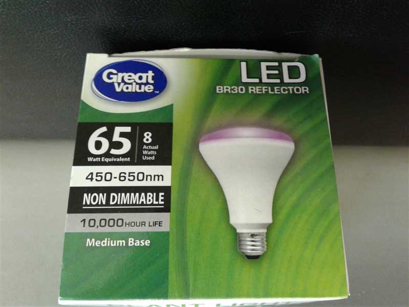Great Value LED BR30 Reflector Plant Light