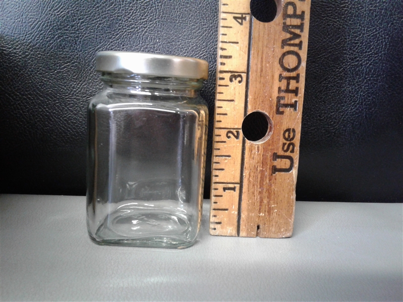 35 Victorian Glass Jars with Lids 110mL