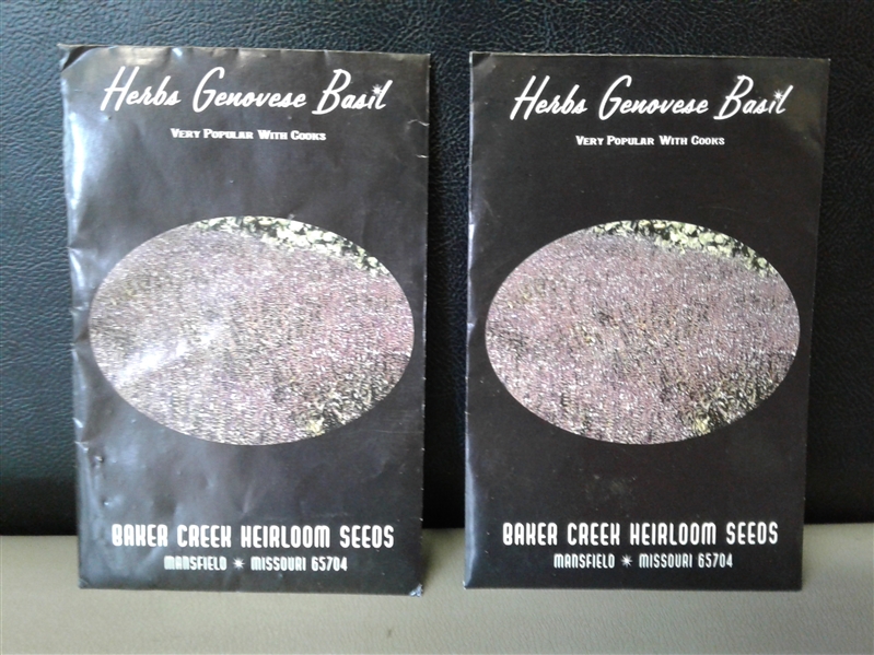Variety of Baker Creek Heirloom Seeds-21 Packets