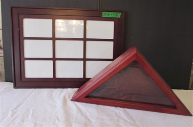 FLAG KEEPER & PICTURE FRAME