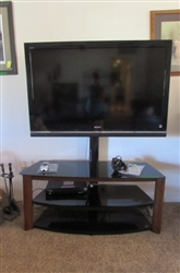 SONY 52" LED DIGITAL TV WITH GLASS STAND