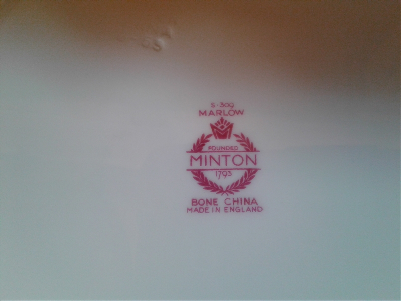 Royal Albert & Minton Marlow China 