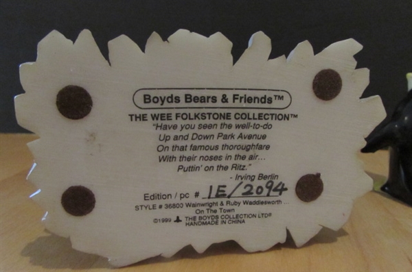 Animal Figurines- Boyd's Bears & Friends, Godlscheider, and more