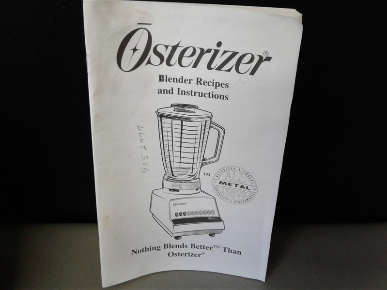 Rival Mixer and Oster Blender