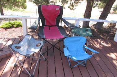 ADULT & CHILD CAMPING CHAIRS & TABLES