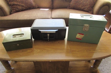 SMALL SENTRY FIRE SAFE & METAL BOXES