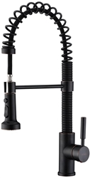 GICASA Pull Out Sprayer Kitchen faucet, Oil Rubbed Bronze