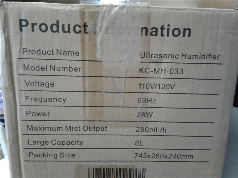 KEECOON Ultrasonic Humidifier for Large Room