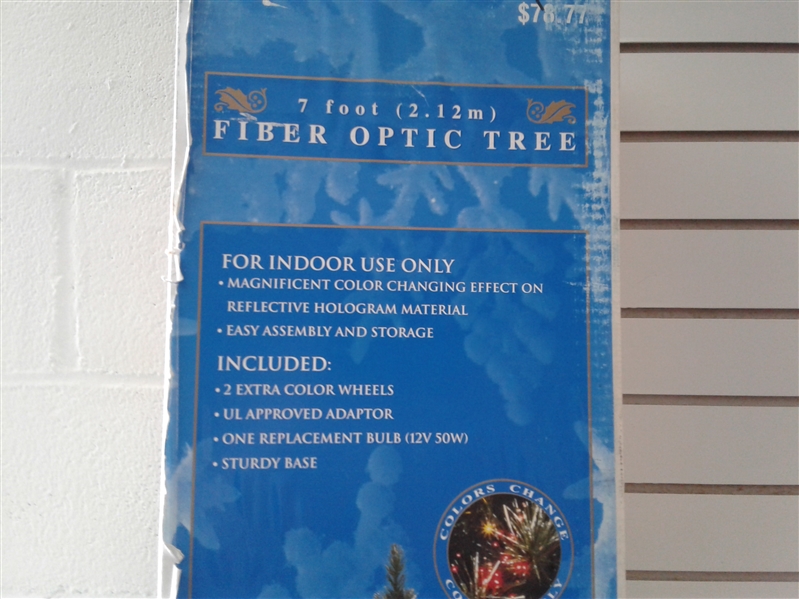 7' Fiber Optic Tree