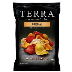 TERRA Original Chips with Sea Salt, 6.8 oz. Pack of 24