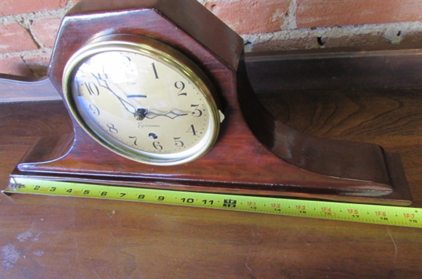ANTIQUE SESSIONS 8-DAY MANTLE CLOCK