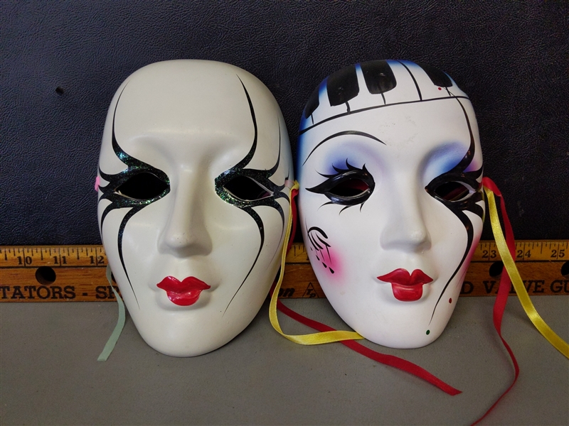 Ceramic Decorative Wall Masks