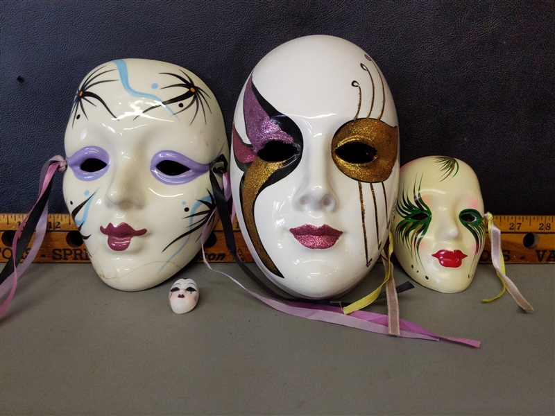 Ceramic Decorative Wall Masks