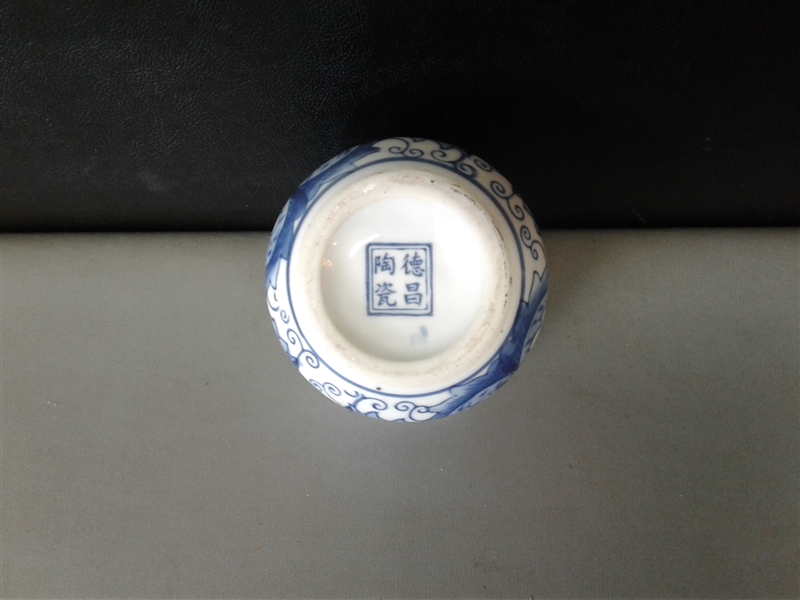 Collection of Blue and White Ceramics