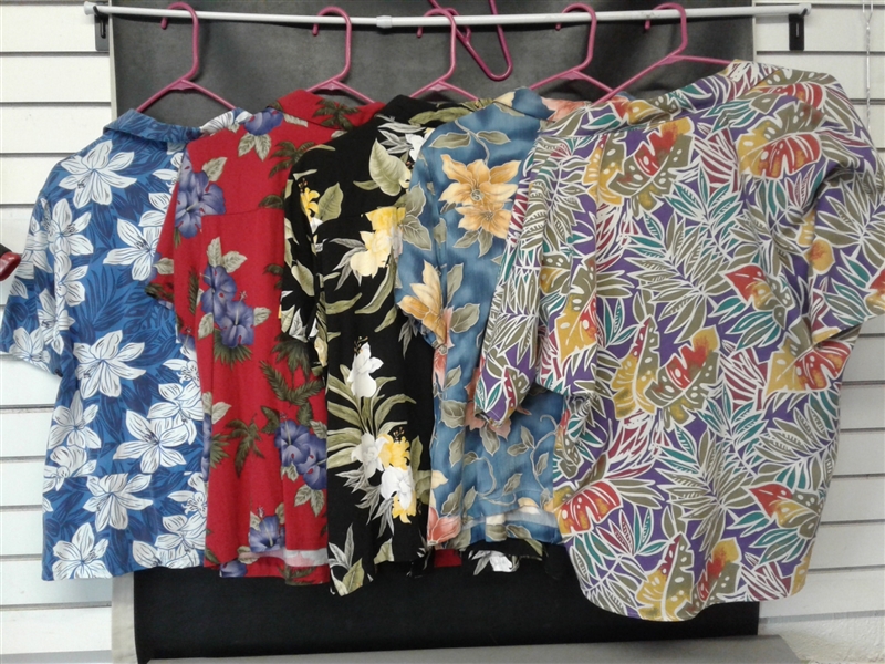 Ladies Hawaiian Shirts- 1X & 2X