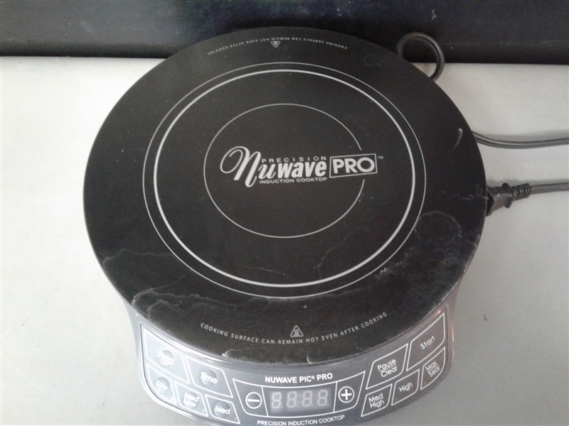 Simply Ming Pot and Pan, Nuwave Pro Induction Cooktop 