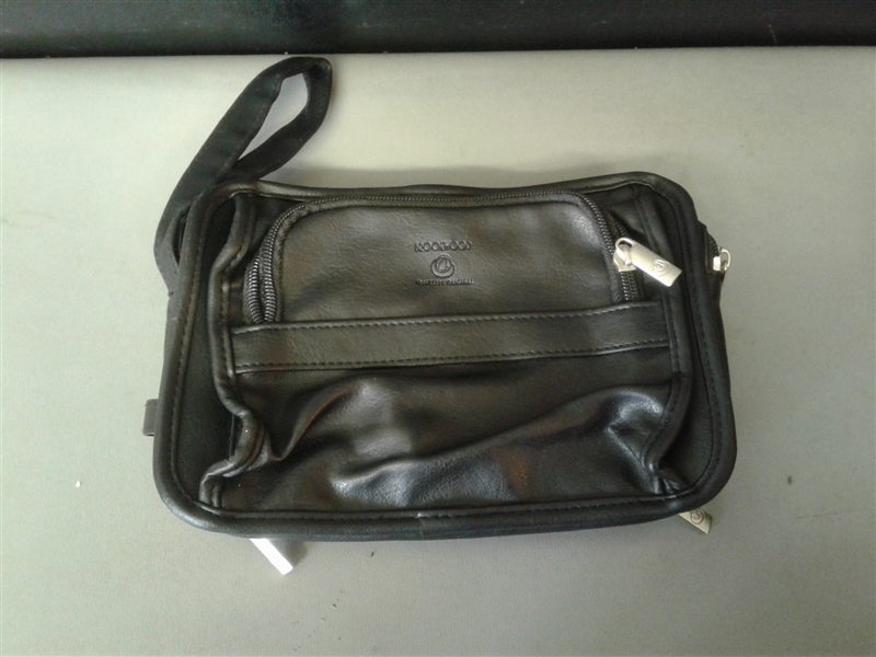Three Brookwood travel bags, Realtor Bag, Samsonite bag and new Combs and Nail Files