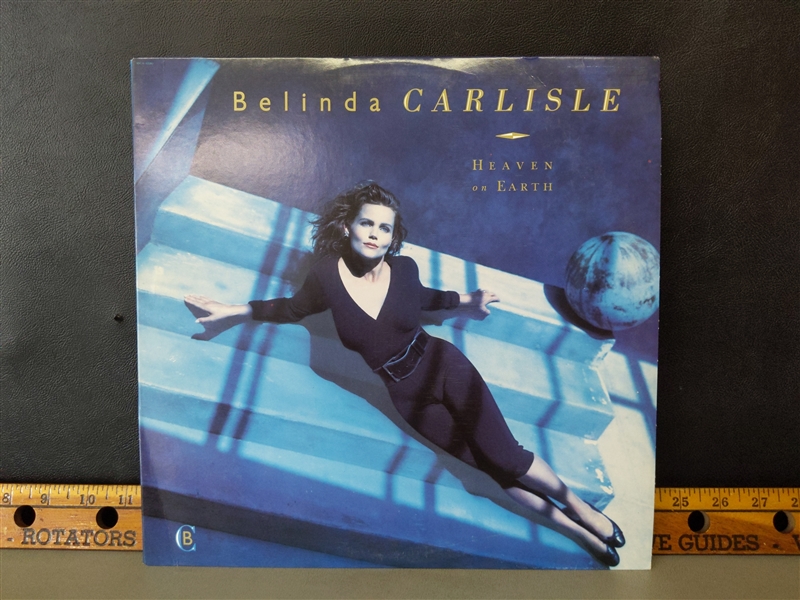 Vintage Record Albums- Belinda Carlisle, Bonnie Tyler, Whitney, Madonna, and more