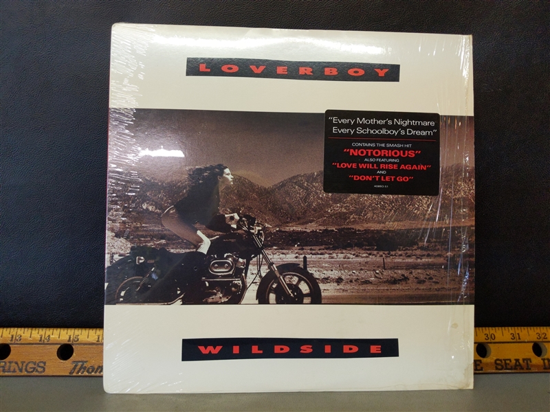 Vintage Record Albums- Loverboy, 38 Special, Huey Lewis and The News, and more