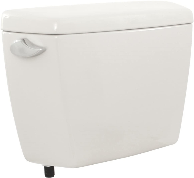 TOTO Drake Cotton White 1.28-GPF Single-Flush High Efficiency Toilet Tank