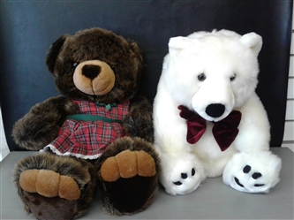 Two JCPenney Holiday Collection Bears