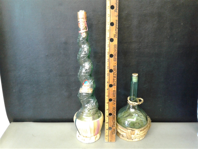 Italian Wine Bottles, Ceramic Vases & Urn