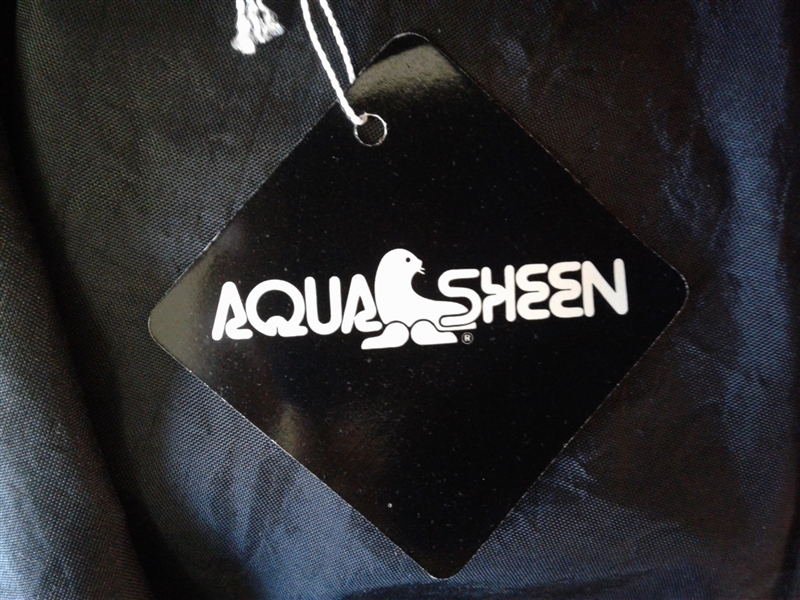 Aqua Sheen M Long Rain Jacket- New