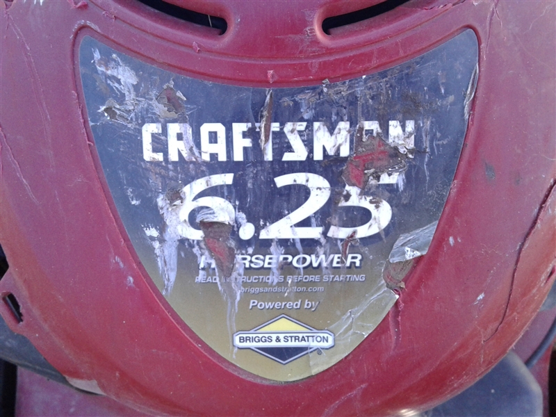 Craftsman 6.25 Horsepower Push Mower