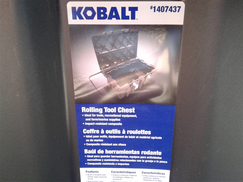 Kobalt Rolling Tool Chest