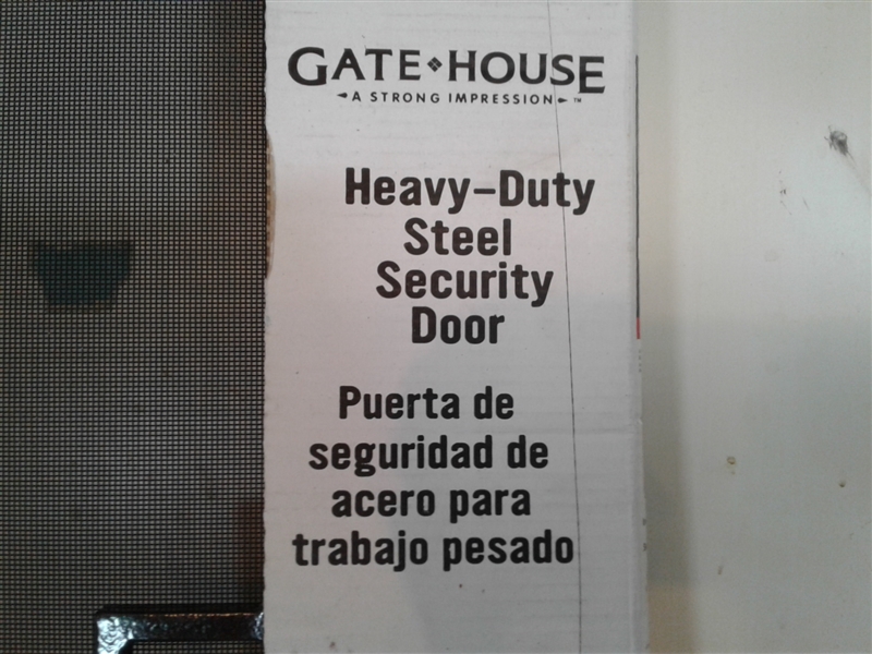 Gate House Heavy- Duty Steel Security Door