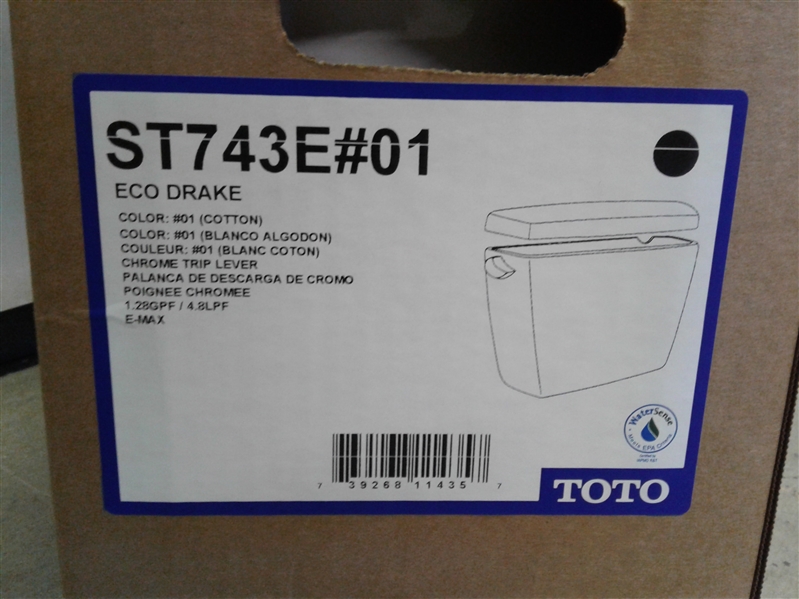 Toto Eco Drake Toulet Tank