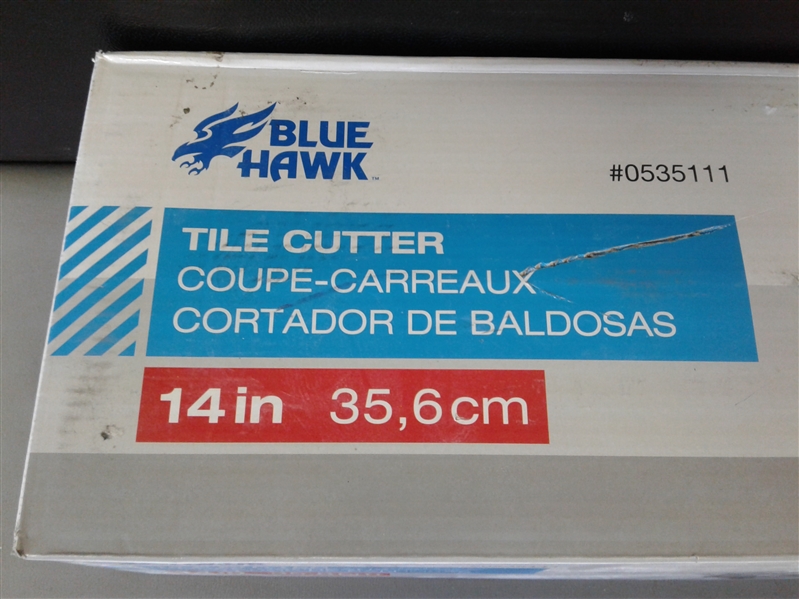 Blue Hawk 14  Tile Cutter