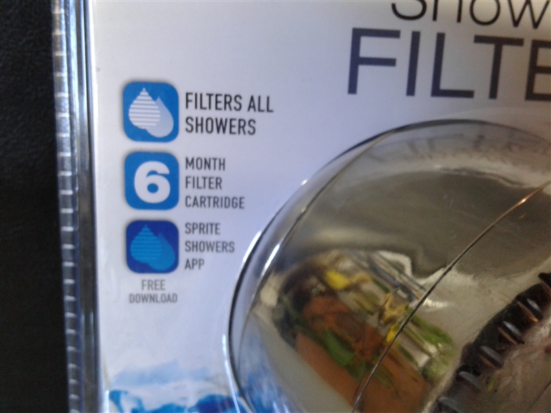 Sprite Showers Shower Filter Slim Line 2 w/Dial A Date