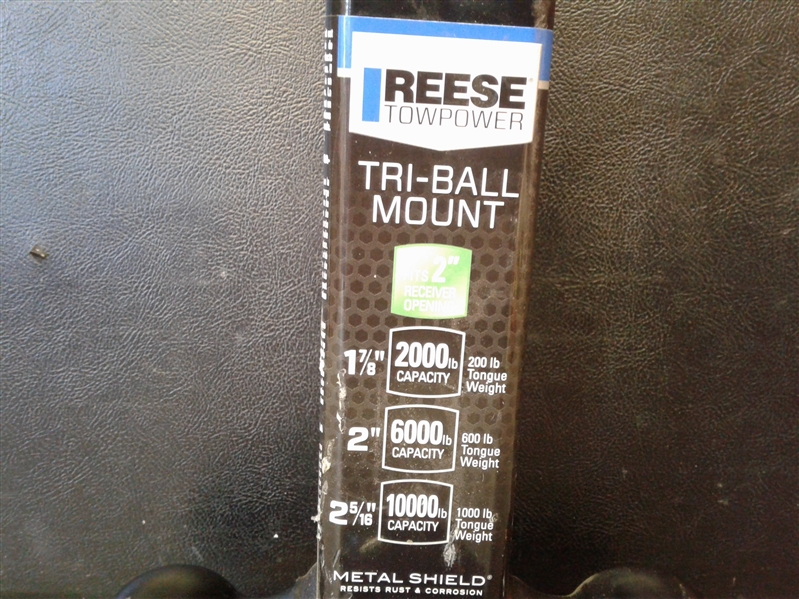 Reese Towpower Tri-Ball Mount 21512