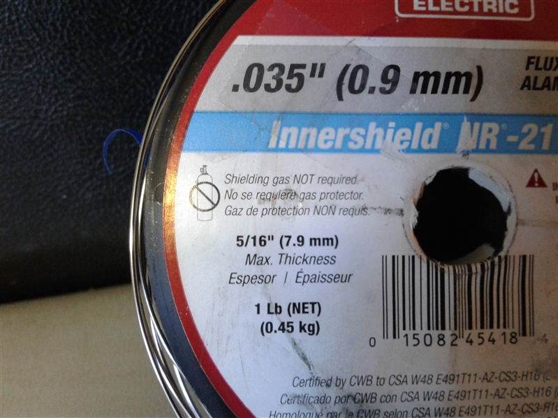 Lincoln Electric Innershield NR-211 Flux-Core Welding Wire, .035-In.